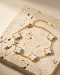 Van Clover Bracelet - White
